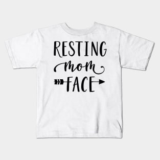 Resting Mom Kids T-Shirt
